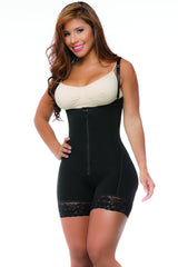 STAGE 3- High Compression Mid Thigh BBL Faja Front Zipper