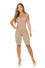 STAGE 2/3- Hourglass 2221-1 Full Coverage Knee Length BBL Faja Front Zipper