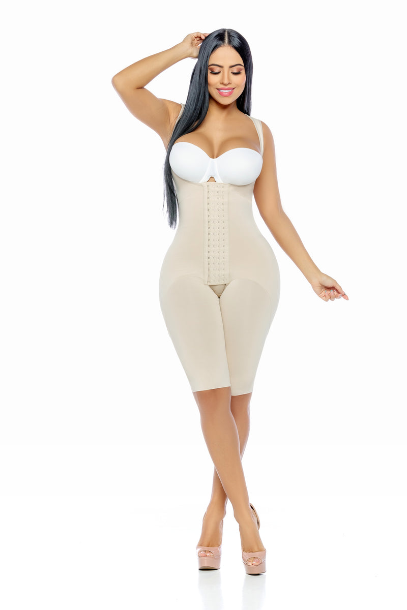 STAGE 1- Hourglass 516 Knee Length Faja Front Hooks